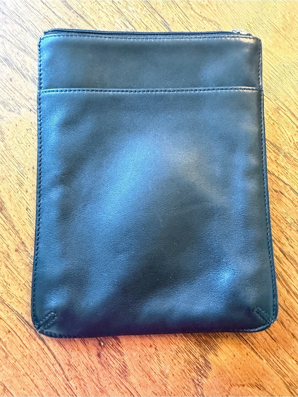 Coach Black leather Pouch crossbody (missing strap)
